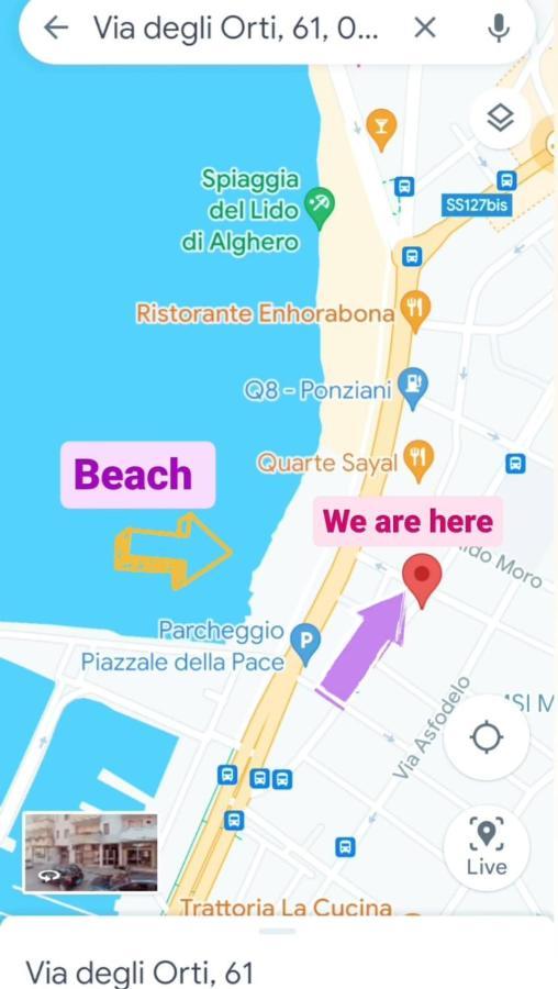 Apartmán Da Cinzia Alghero Exteriér fotografie
